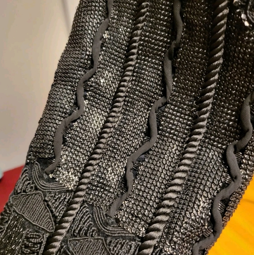 Authentic Balmain x H&M Embroidered Jacket US 34R - Picture 7 of 10